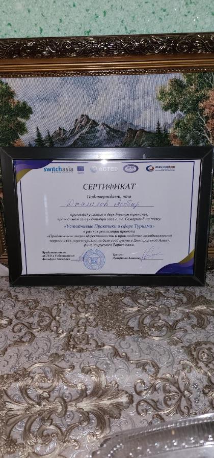 Amirshox Guest House Самарканд Экстерьер фото